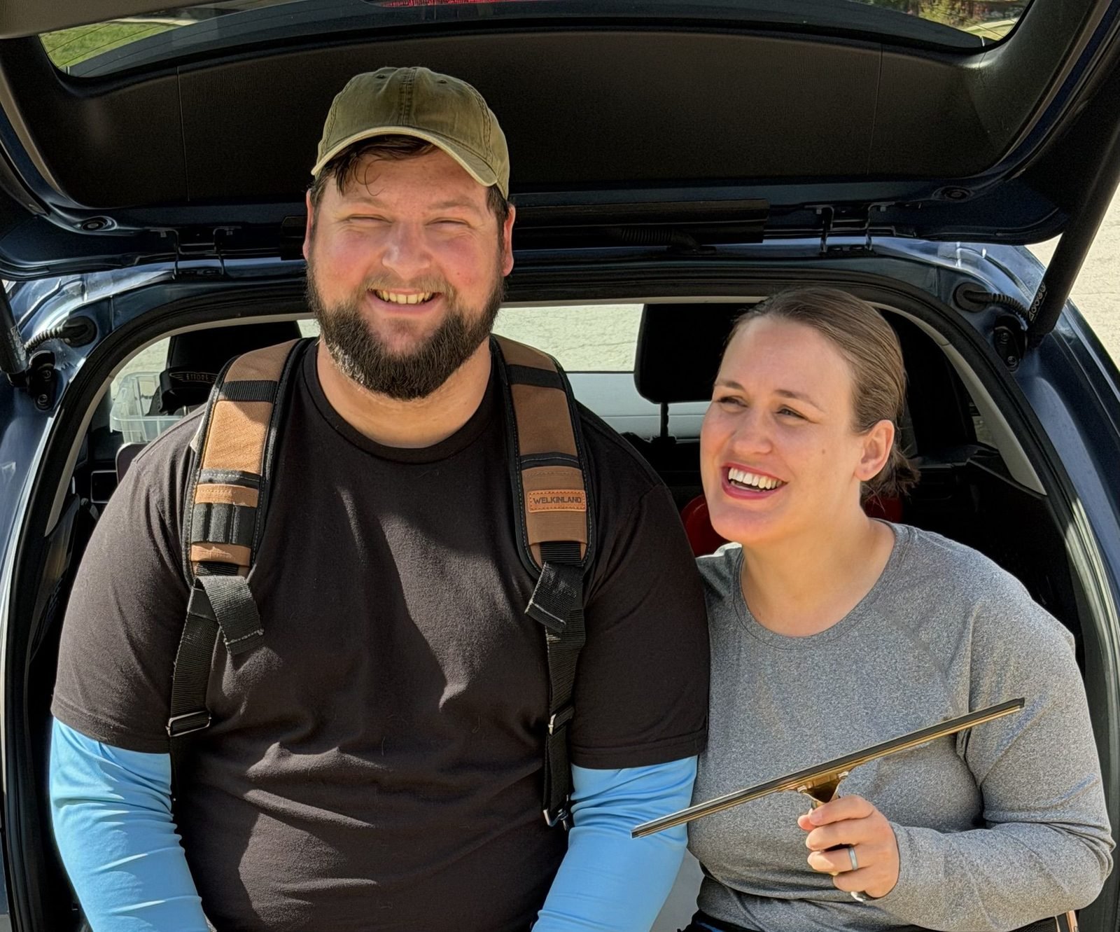 Alex and Molly, owners of Radiant Window Care in Carmichael, California